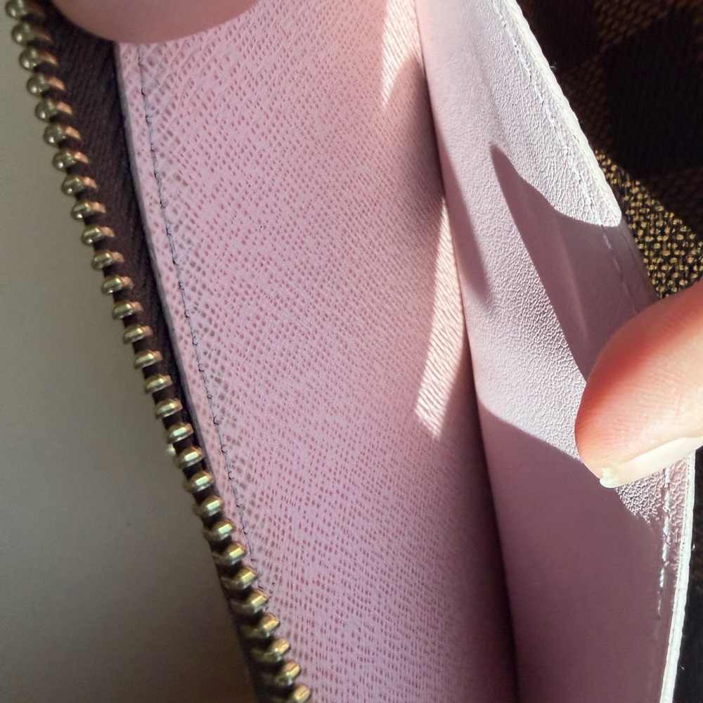 Louis Vuitton 2016 Damier Ebene Pattern Clemence Wallet - Picture 7 of 8